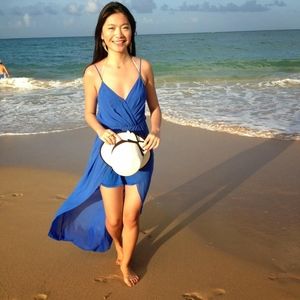 Rory Beca Jones Wrap Gown XS